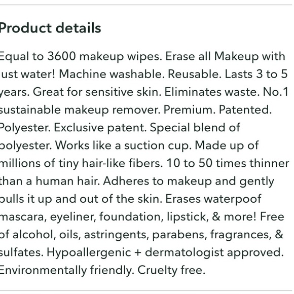 MakeUp Eraser set of 3 - Picture 3 of 3